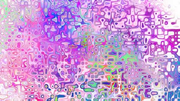 Yumuşak mor ve pembe tonlara sahip soyut organik hücresel doku, sıvı mozaik desen ve rüya gibi dijital yüzey