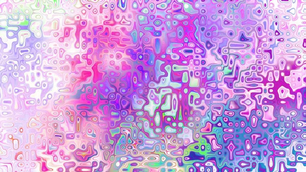 Yumuşak mor ve pembe tonlara sahip soyut organik hücresel doku, sıvı mozaik desen ve rüya gibi dijital yüzey