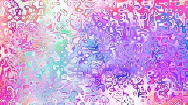 Yumuşak mor ve pembe tonlara sahip soyut organik hücresel doku, sıvı mozaik desen ve rüya gibi dijital yüzey