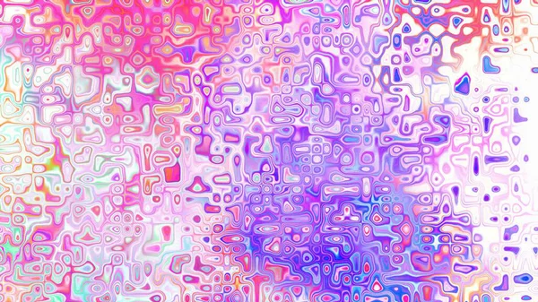 Yumuşak mor ve pembe tonlara sahip soyut organik hücresel doku, sıvı mozaik desen ve rüya gibi dijital yüzey