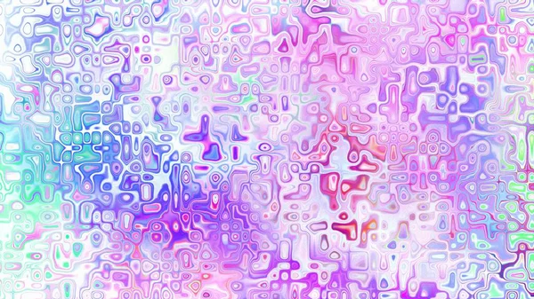 Yumuşak mor ve pembe tonlara sahip soyut organik hücresel doku, sıvı mozaik desen ve rüya gibi dijital yüzey