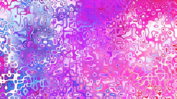 Yumuşak mor ve pembe tonlara sahip soyut organik hücresel doku, sıvı mozaik desen ve rüya gibi dijital yüzey