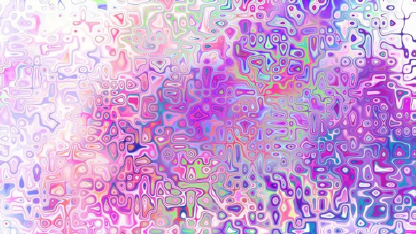 Yumuşak mor ve pembe tonlara sahip soyut organik hücresel doku, sıvı mozaik desen ve rüya gibi dijital yüzey