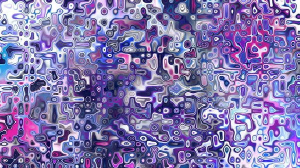 Yumuşak mor ve pembe tonlara sahip soyut organik hücresel doku, sıvı mozaik desen ve rüya gibi dijital yüzey