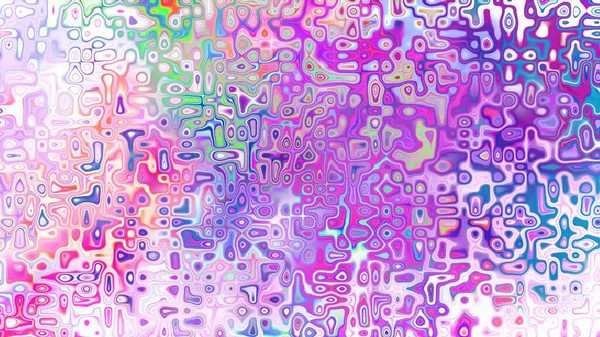 Yumuşak mor ve pembe tonlara sahip soyut organik hücresel doku, sıvı mozaik desen ve rüya gibi dijital yüzey