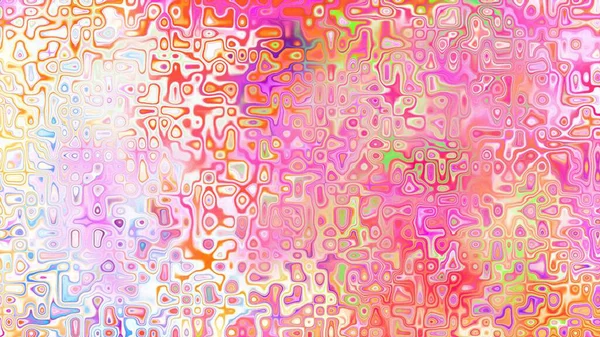 Yumuşak mor ve pembe tonlara sahip soyut organik hücresel doku, sıvı mozaik desen ve rüya gibi dijital yüzey