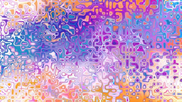 Yumuşak mor ve pembe tonlara sahip soyut organik hücresel doku, sıvı mozaik desen ve rüya gibi dijital yüzey