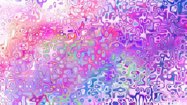 Yumuşak mor ve pembe tonlara sahip soyut organik hücresel doku, sıvı mozaik desen ve rüya gibi dijital yüzey