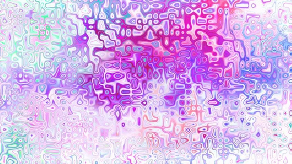 Yumuşak mor ve pembe tonlara sahip soyut organik hücresel doku, sıvı mozaik desen ve rüya gibi dijital yüzey