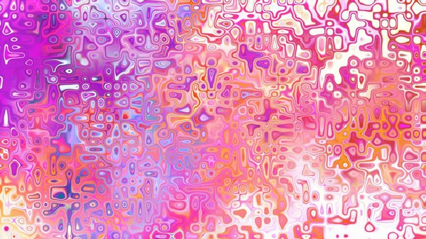 Yumuşak mor ve pembe tonlara sahip soyut organik hücresel doku, sıvı mozaik desen ve rüya gibi dijital yüzey