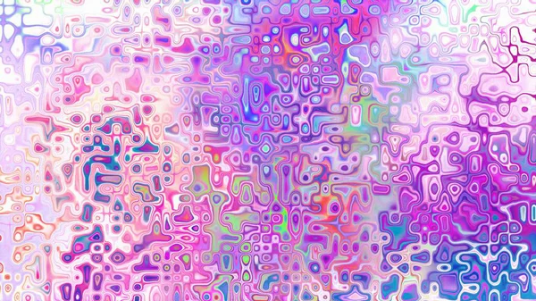 Yumuşak mor ve pembe tonlara sahip soyut organik hücresel doku, sıvı mozaik desen ve rüya gibi dijital yüzey