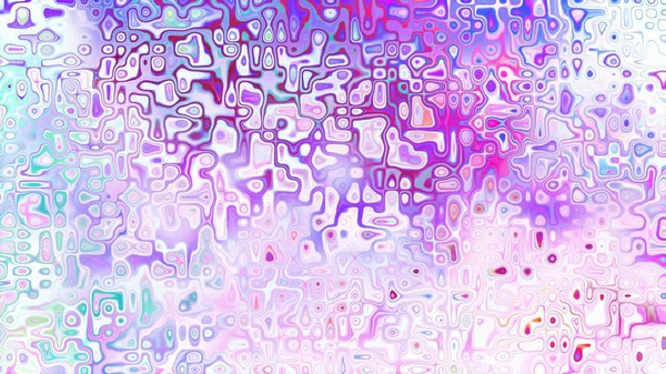 Yumuşak mor ve pembe tonlara sahip soyut organik hücresel doku, sıvı mozaik desen ve rüya gibi dijital yüzey