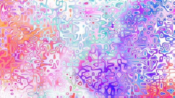 Yumuşak mor ve pembe tonlara sahip soyut organik hücresel doku, sıvı mozaik desen ve rüya gibi dijital yüzey