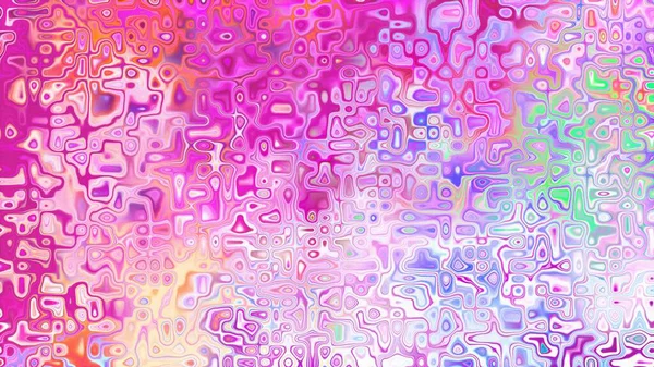 Yumuşak mor ve pembe tonlara sahip soyut organik hücresel doku, sıvı mozaik desen ve rüya gibi dijital yüzey
