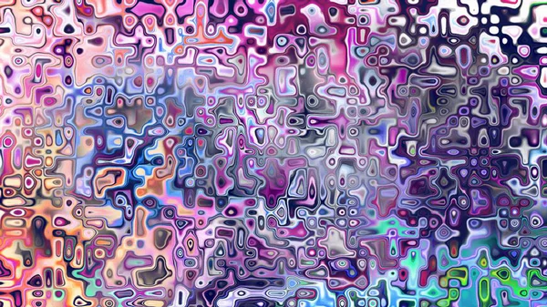 Yumuşak mor ve pembe tonlara sahip soyut organik hücresel doku, sıvı mozaik desen ve rüya gibi dijital yüzey