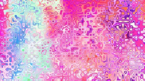 Yumuşak mor ve pembe tonlara sahip soyut organik hücresel doku, sıvı mozaik desen ve rüya gibi dijital yüzey