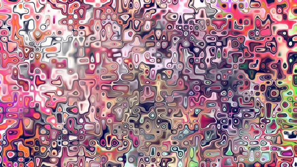 Yumuşak mor ve pembe tonlara sahip soyut organik hücresel doku, sıvı mozaik desen ve rüya gibi dijital yüzey