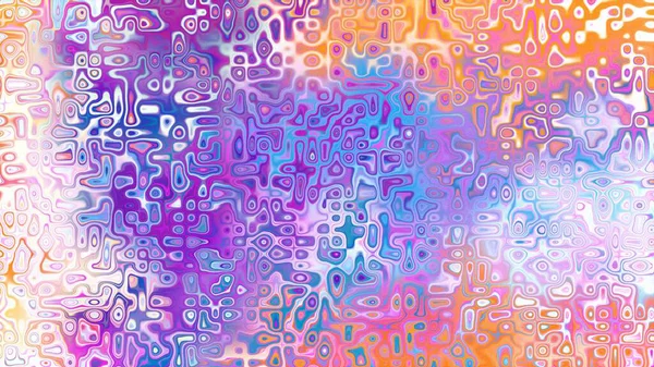 Yumuşak mor ve pembe tonlara sahip soyut organik hücresel doku, sıvı mozaik desen ve rüya gibi dijital yüzey