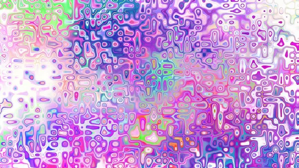 Yumuşak mor ve pembe tonlara sahip soyut organik hücresel doku, sıvı mozaik desen ve rüya gibi dijital yüzey