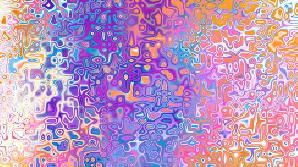 Yumuşak mor ve pembe tonlara sahip soyut organik hücresel doku, sıvı mozaik desen ve rüya gibi dijital yüzey