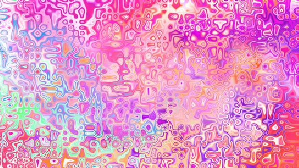 Yumuşak mor ve pembe tonlara sahip soyut organik hücresel doku, sıvı mozaik desen ve rüya gibi dijital yüzey