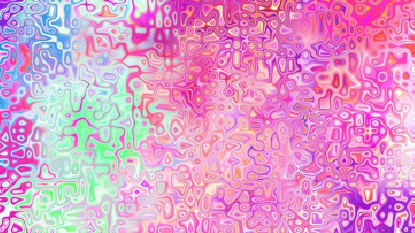 Yumuşak mor ve pembe tonlara sahip soyut organik hücresel doku, sıvı mozaik desen ve rüya gibi dijital yüzey