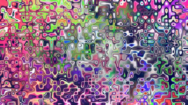 Yumuşak mor ve pembe tonlara sahip soyut organik hücresel doku, sıvı mozaik desen ve rüya gibi dijital yüzey