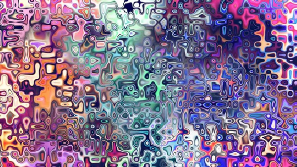 Yumuşak mor ve pembe tonlara sahip soyut organik hücresel doku, sıvı mozaik desen ve rüya gibi dijital yüzey