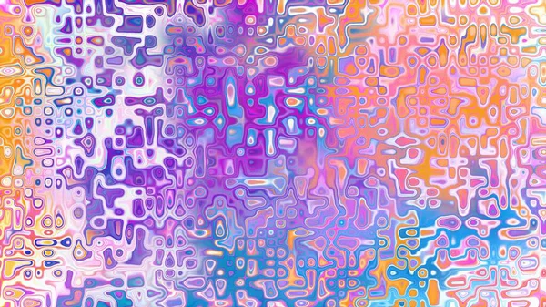 Yumuşak mor ve pembe tonlara sahip soyut organik hücresel doku, sıvı mozaik desen ve rüya gibi dijital yüzey