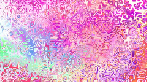 Yumuşak mor ve pembe tonlara sahip soyut organik hücresel doku, sıvı mozaik desen ve rüya gibi dijital yüzey