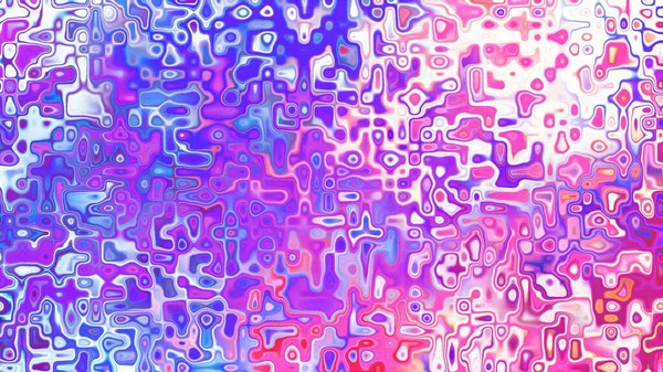 Yumuşak mor ve pembe tonlara sahip soyut organik hücresel doku, sıvı mozaik desen ve rüya gibi dijital yüzey