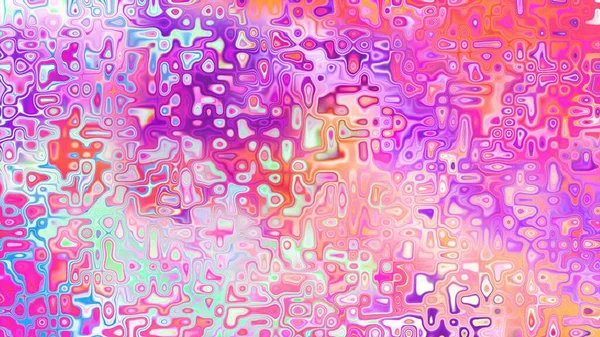 Yumuşak mor ve pembe tonlara sahip soyut organik hücresel doku, sıvı mozaik desen ve rüya gibi dijital yüzey