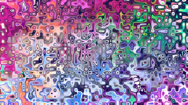 Yumuşak mor ve pembe tonlara sahip soyut organik hücresel doku, sıvı mozaik desen ve rüya gibi dijital yüzey