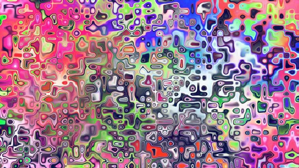 Yumuşak mor ve pembe tonlara sahip soyut organik hücresel doku, sıvı mozaik desen ve rüya gibi dijital yüzey