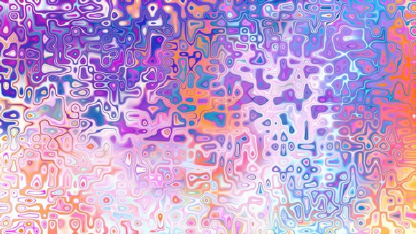 Yumuşak mor ve pembe tonlara sahip soyut organik hücresel doku, sıvı mozaik desen ve rüya gibi dijital yüzey