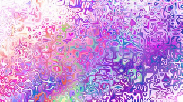 Yumuşak mor ve pembe tonlara sahip soyut organik hücresel doku, sıvı mozaik desen ve rüya gibi dijital yüzey