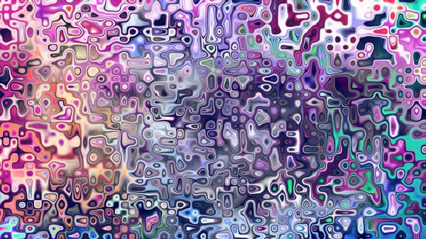 Yumuşak mor ve pembe tonlara sahip soyut organik hücresel doku, sıvı mozaik desen ve rüya gibi dijital yüzey