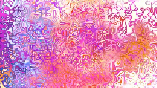 Yumuşak mor ve pembe tonlara sahip soyut organik hücresel doku, sıvı mozaik desen ve rüya gibi dijital yüzey