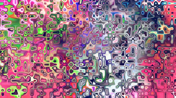 Yumuşak mor ve pembe tonlara sahip soyut organik hücresel doku, sıvı mozaik desen ve rüya gibi dijital yüzey