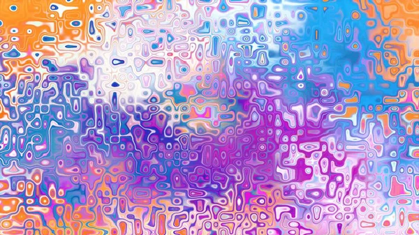 Yumuşak mor ve pembe tonlara sahip soyut organik hücresel doku, sıvı mozaik desen ve rüya gibi dijital yüzey