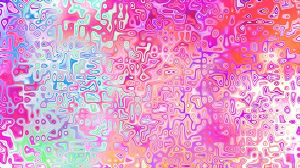 Yumuşak mor ve pembe tonlara sahip soyut organik hücresel doku, sıvı mozaik desen ve rüya gibi dijital yüzey