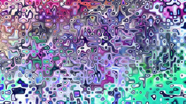 Yumuşak mor ve pembe tonlara sahip soyut organik hücresel doku, sıvı mozaik desen ve rüya gibi dijital yüzey