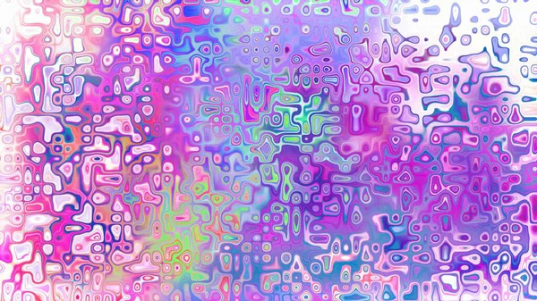 Yumuşak mor ve pembe tonlara sahip soyut organik hücresel doku, sıvı mozaik desen ve rüya gibi dijital yüzey