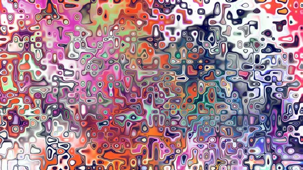 Yumuşak mor ve pembe tonlara sahip soyut organik hücresel doku, sıvı mozaik desen ve rüya gibi dijital yüzey