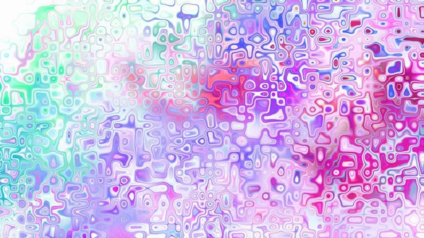 Yumuşak mor ve pembe tonlara sahip soyut organik hücresel doku, sıvı mozaik desen ve rüya gibi dijital yüzey