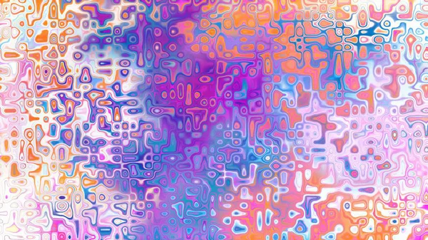 Yumuşak mor ve pembe tonlara sahip soyut organik hücresel doku, sıvı mozaik desen ve rüya gibi dijital yüzey