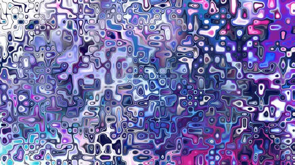Yumuşak mor ve pembe tonlara sahip soyut organik hücresel doku, sıvı mozaik desen ve rüya gibi dijital yüzey