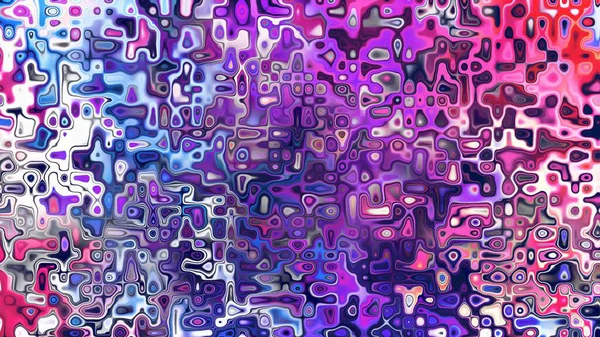 Yumuşak mor ve pembe tonlara sahip soyut organik hücresel doku, sıvı mozaik desen ve rüya gibi dijital yüzey