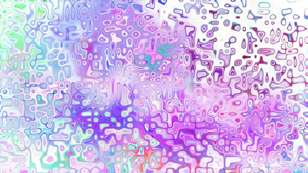 Yumuşak mor ve pembe tonlara sahip soyut organik hücresel doku, sıvı mozaik desen ve rüya gibi dijital yüzey