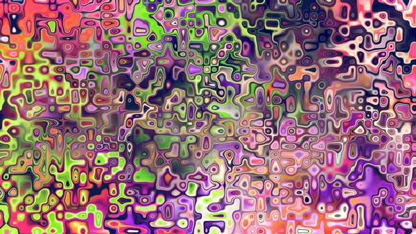 Yumuşak mor ve pembe tonlara sahip soyut organik hücresel doku, sıvı mozaik desen ve rüya gibi dijital yüzey